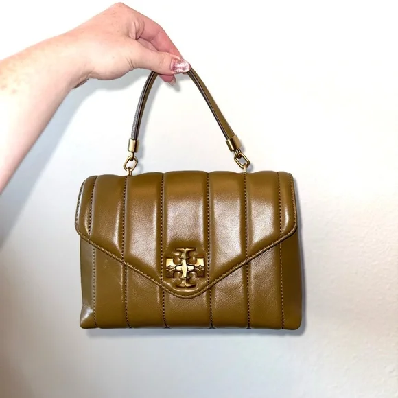 Brand new (NEVER USED) TORY BURCH QUILTED LEATHER KIRA BAG - Picture 2 of 7